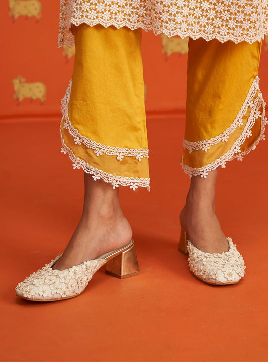 Manya Vegan Luxe Mule Heels – By ZAYANA