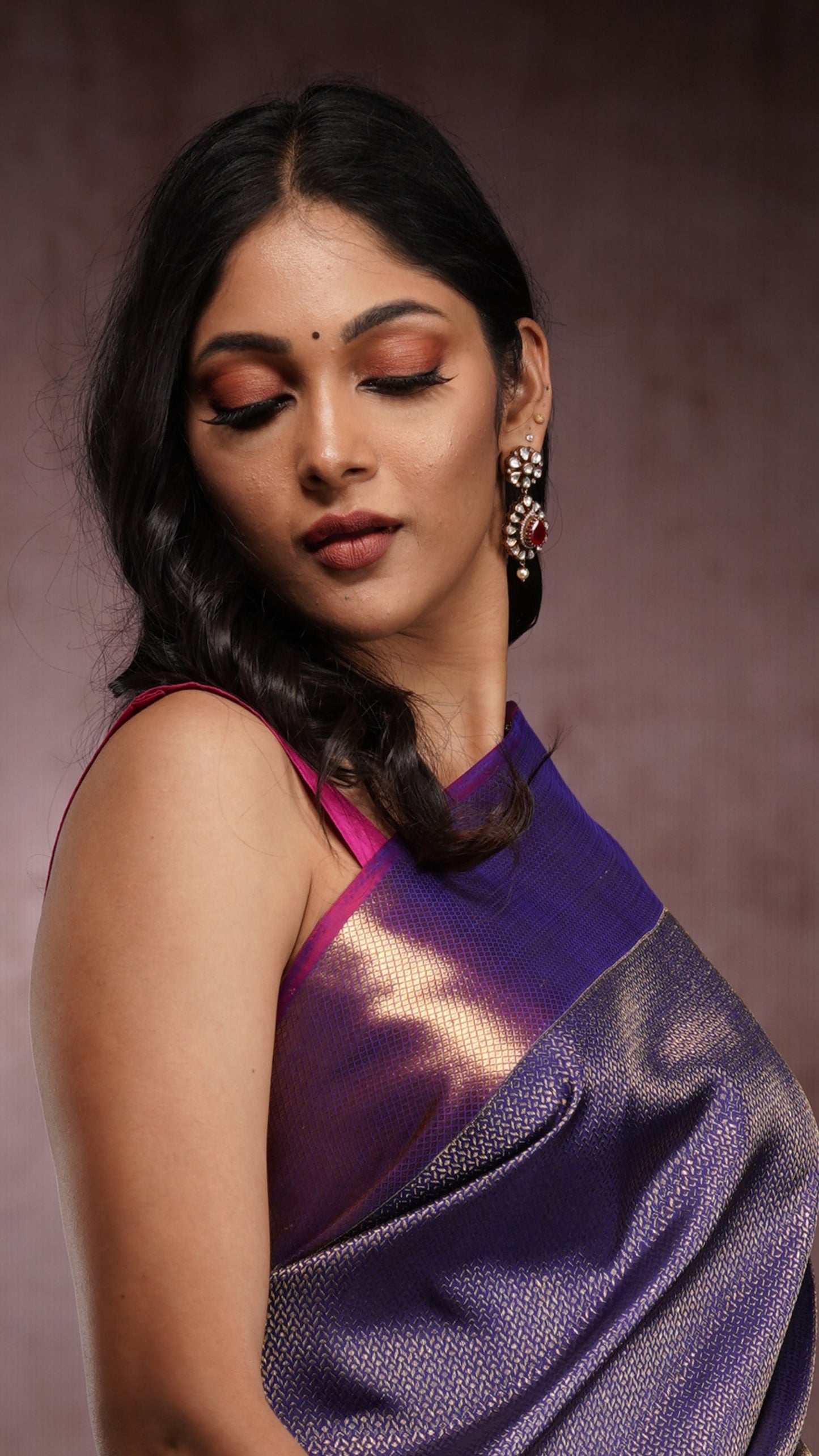 ZAYANA – Midnight Royale | Kanjivaram Silk Saree