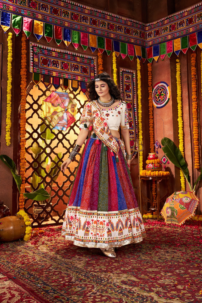 Zayana – Multi-Color Traditional Designer Navratri Special Lehenga Choli