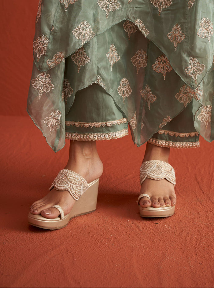 Sanaya Vegan Wedge Heel – By ZAYANA