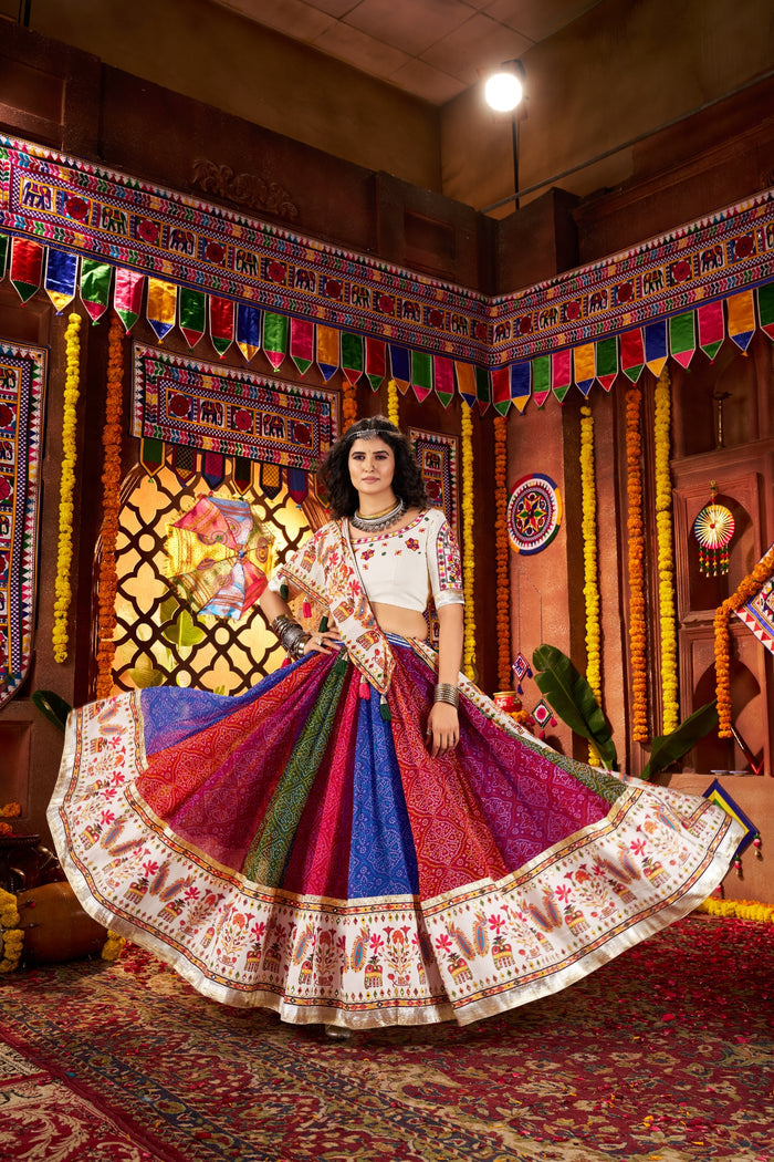 Zayana – Multi-Color Traditional Designer Navratri Special Lehenga Choli
