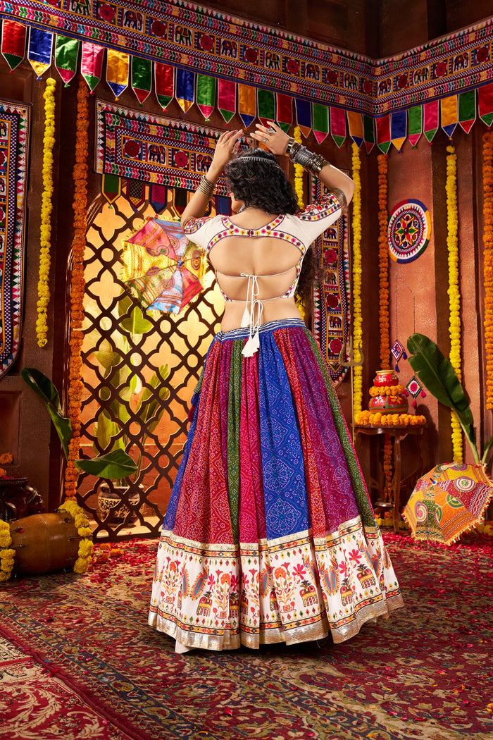 Zayana – Multi-Color Traditional Designer Navratri Special Lehenga Choli
