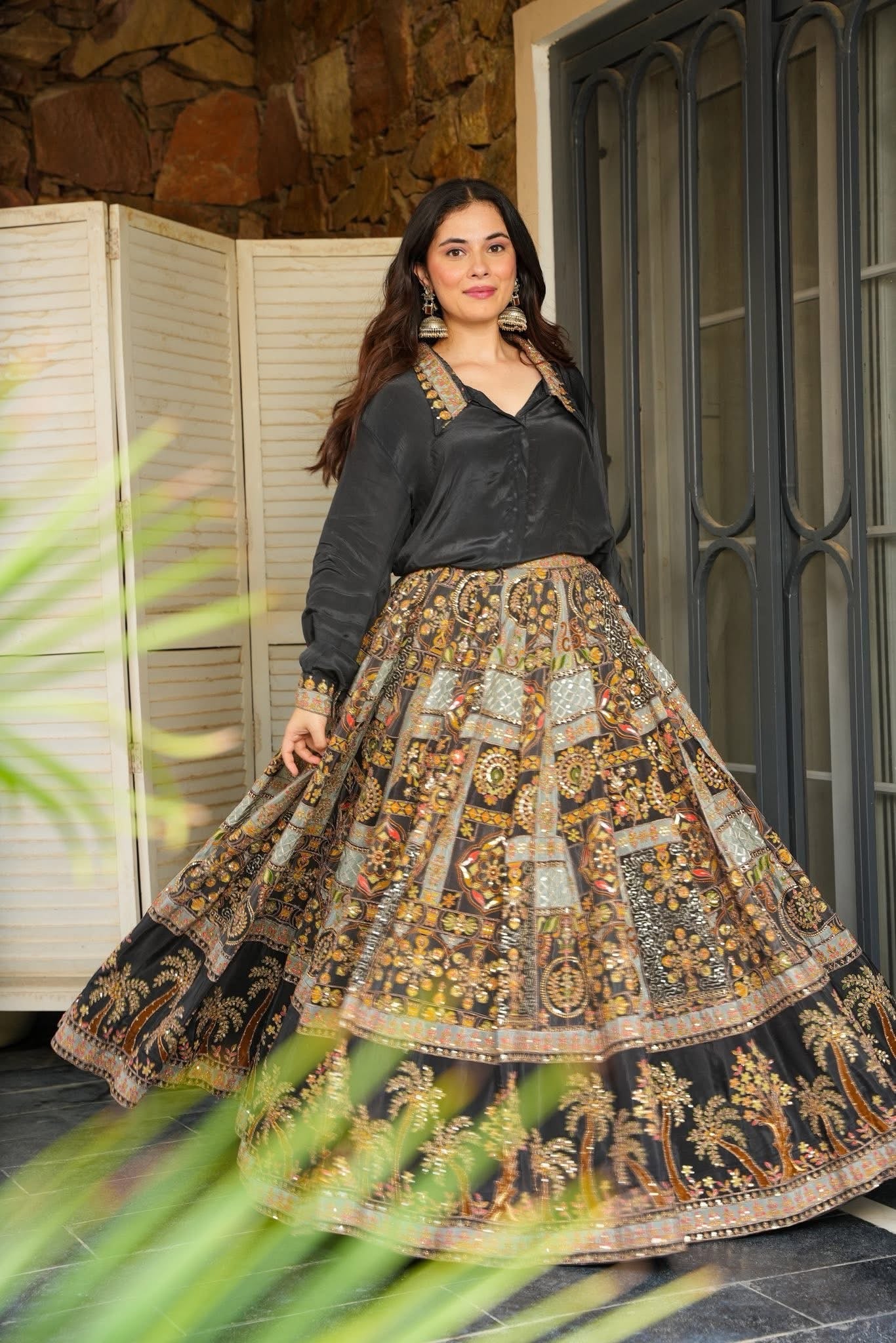Heerbhanh Skirt Set – Royal Roots, Modern Rhythm