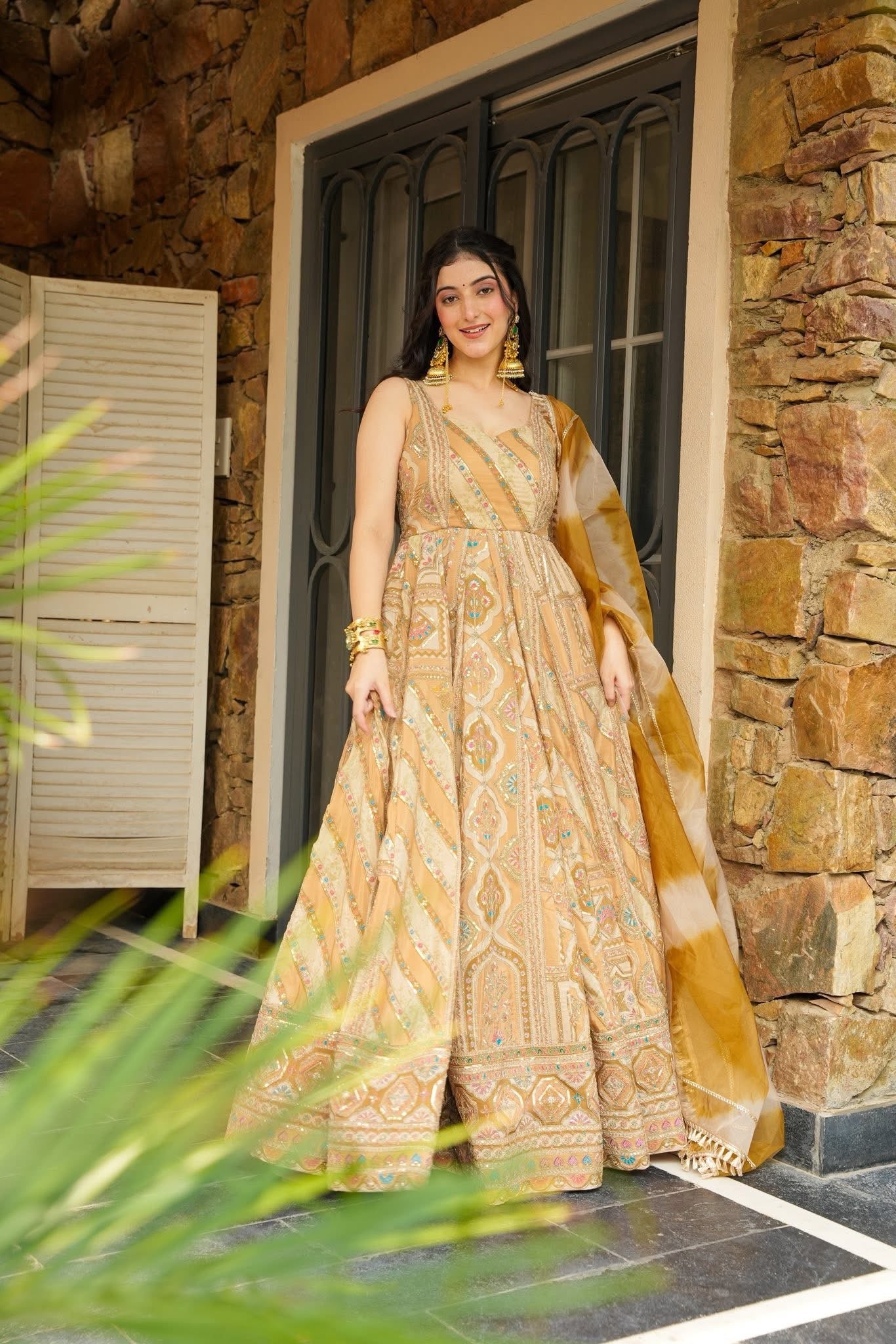 Tarangini Heavy Maxi Set – Flow With Grace, Stand With Power