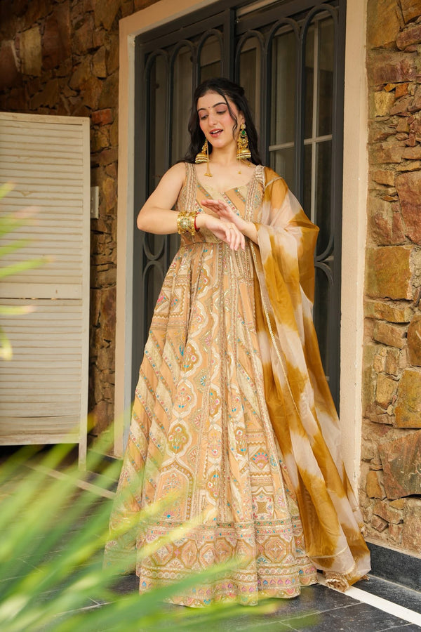 Tarangini Heavy Maxi Set – Flow With Grace, Stand With Power