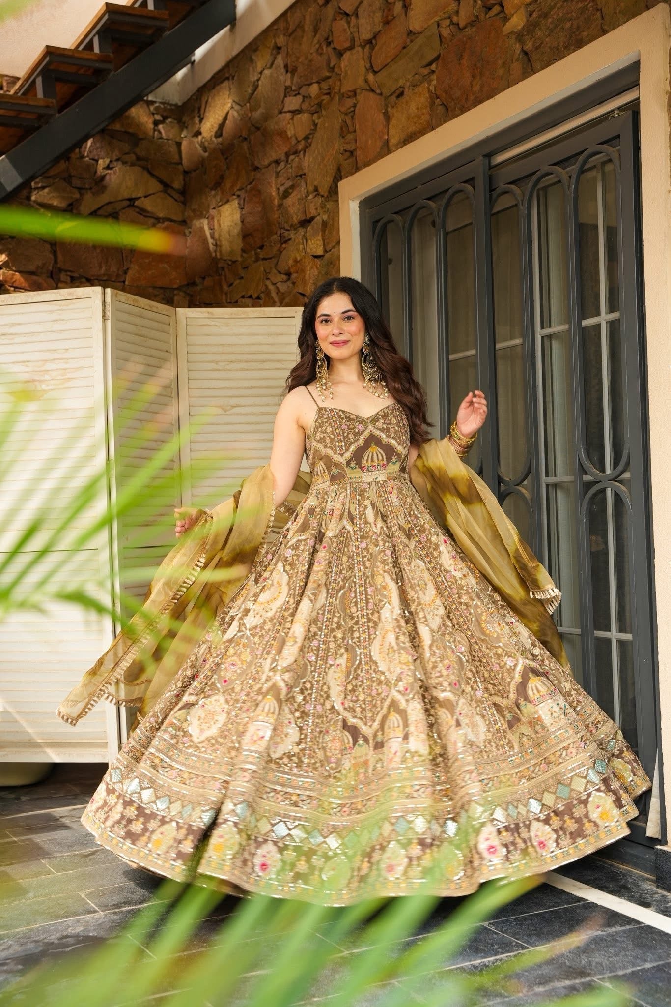 Shahi Adaa Heavy Maxi Set – Royal Elegance, Redefined