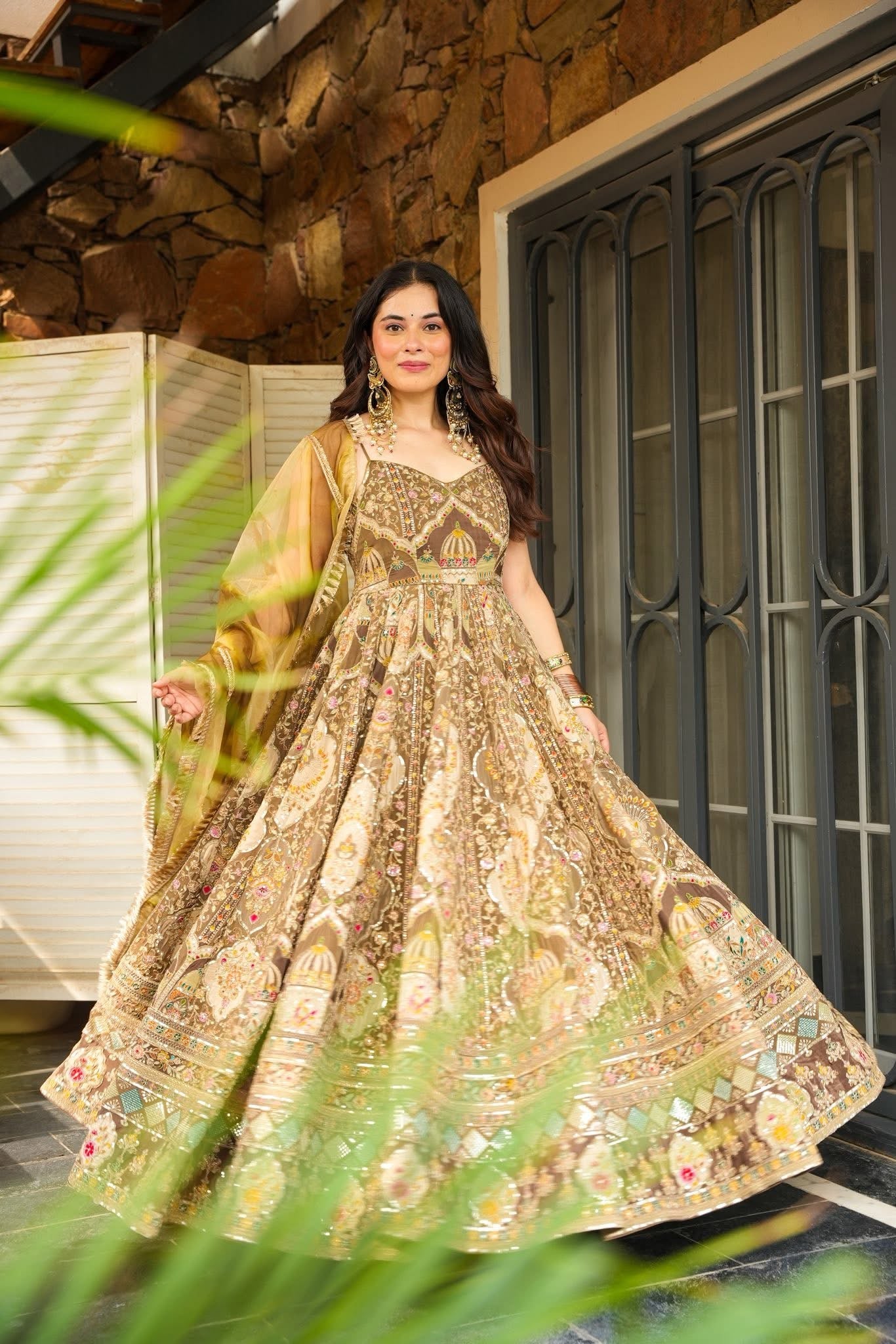 Shahi Adaa Heavy Maxi Set – Royal Elegance, Redefined