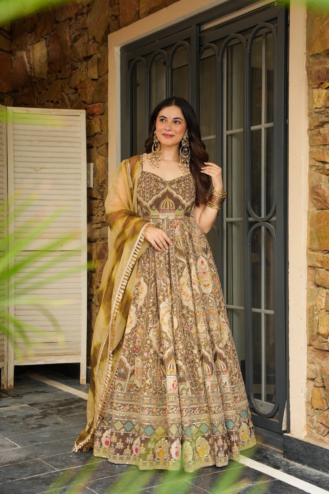 Shahi Adaa Heavy Maxi Set – Royal Elegance, Redefined