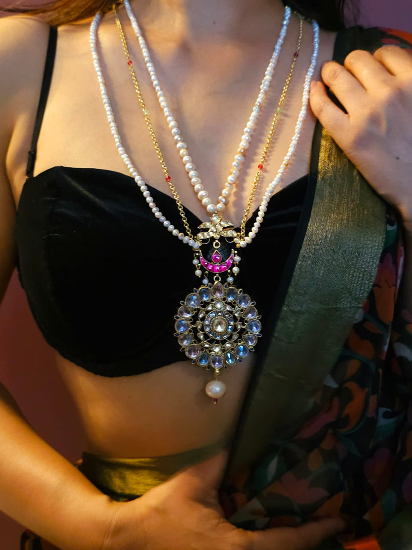 Nakshatra Luxe Pearl Choker – By ZAYANA