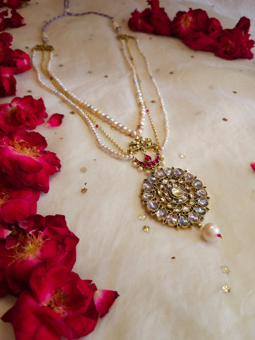 Nakshatra Luxe Pearl Choker – By ZAYANA